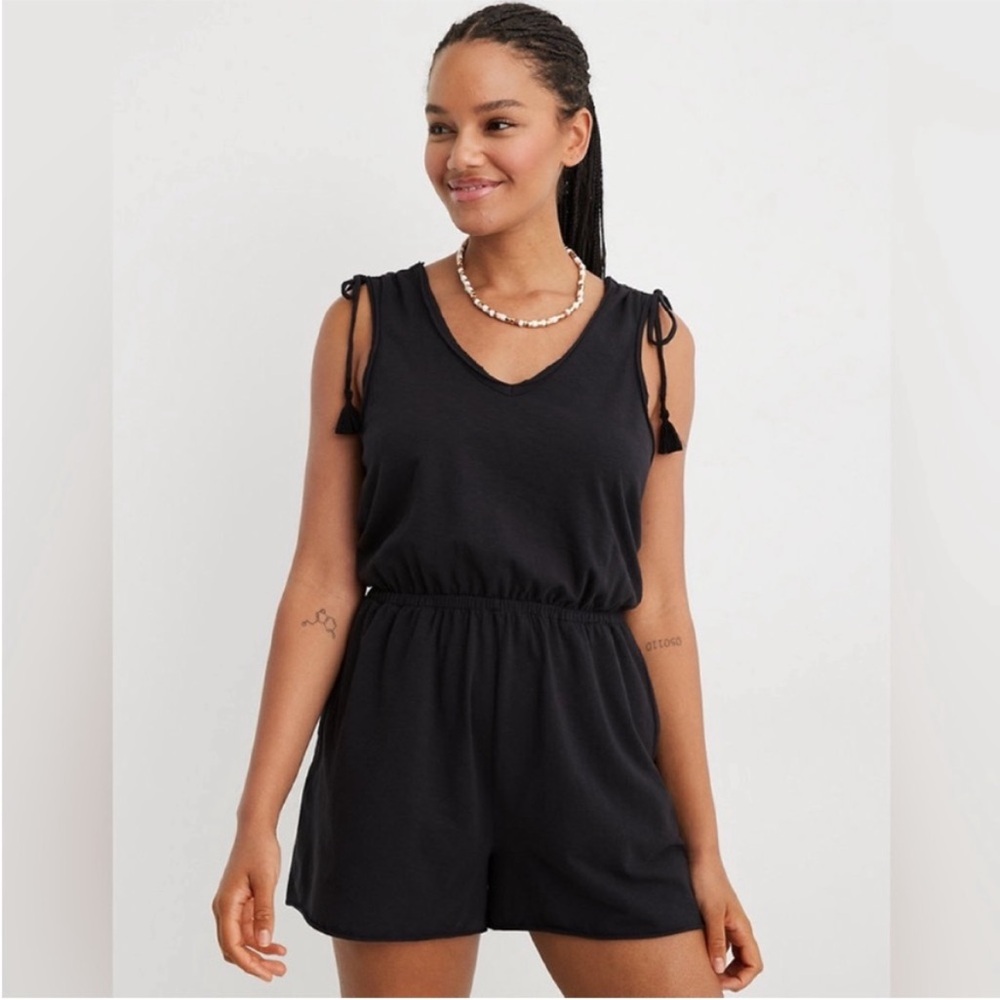Aerie Ruched Romper
